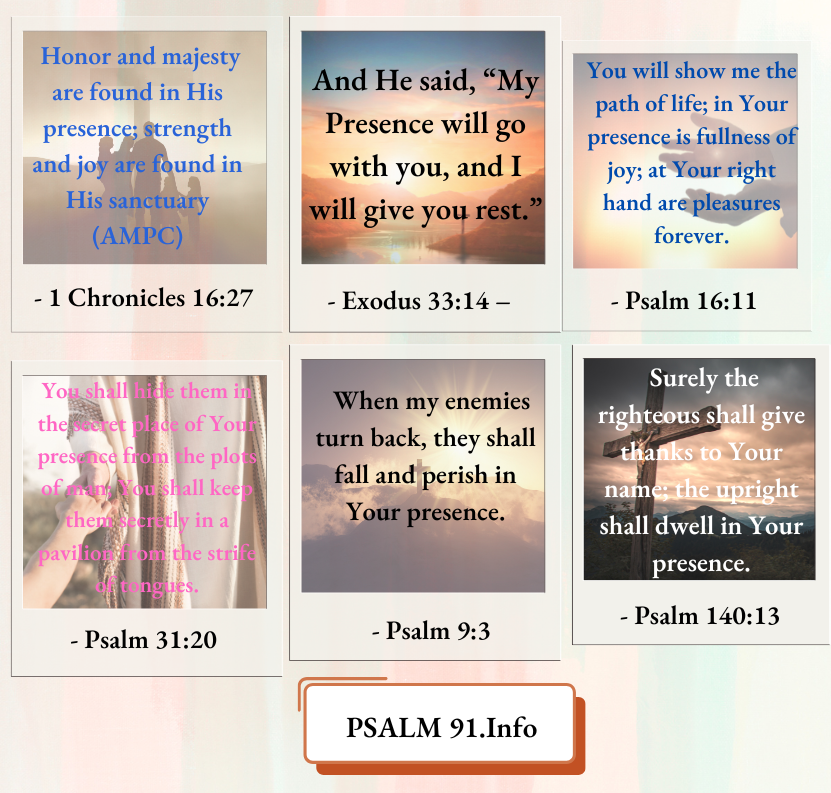 My Presence will go with you, and I will give you rest