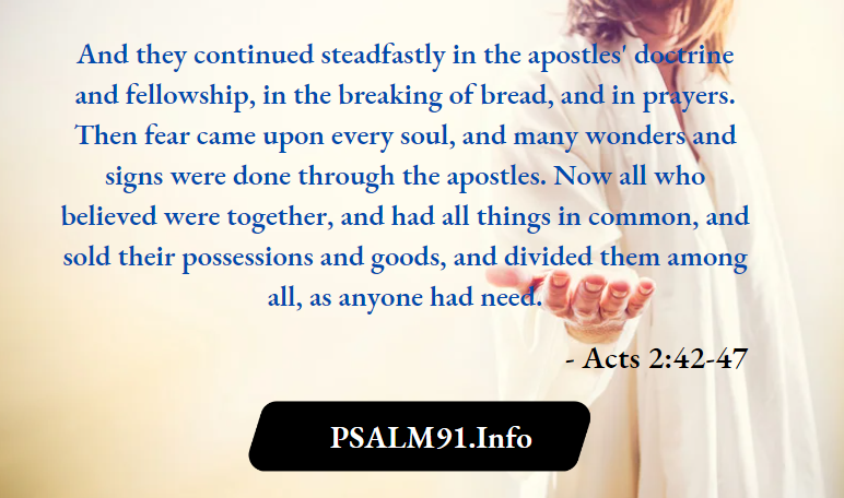 Acts 2-42-47