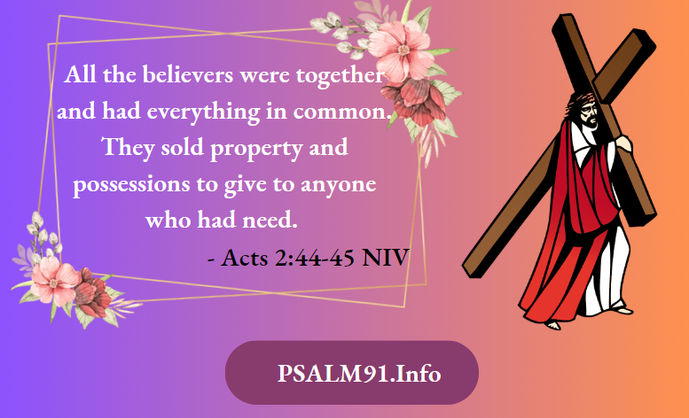 Acts 2-44-45