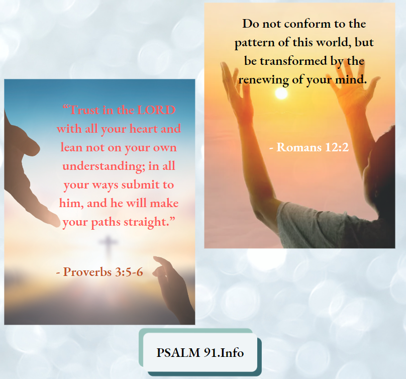 Proverbs 3-5-6 And Romans 12-2